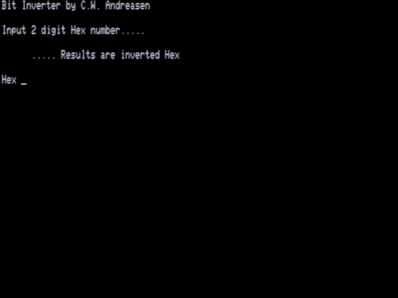 Screen shot